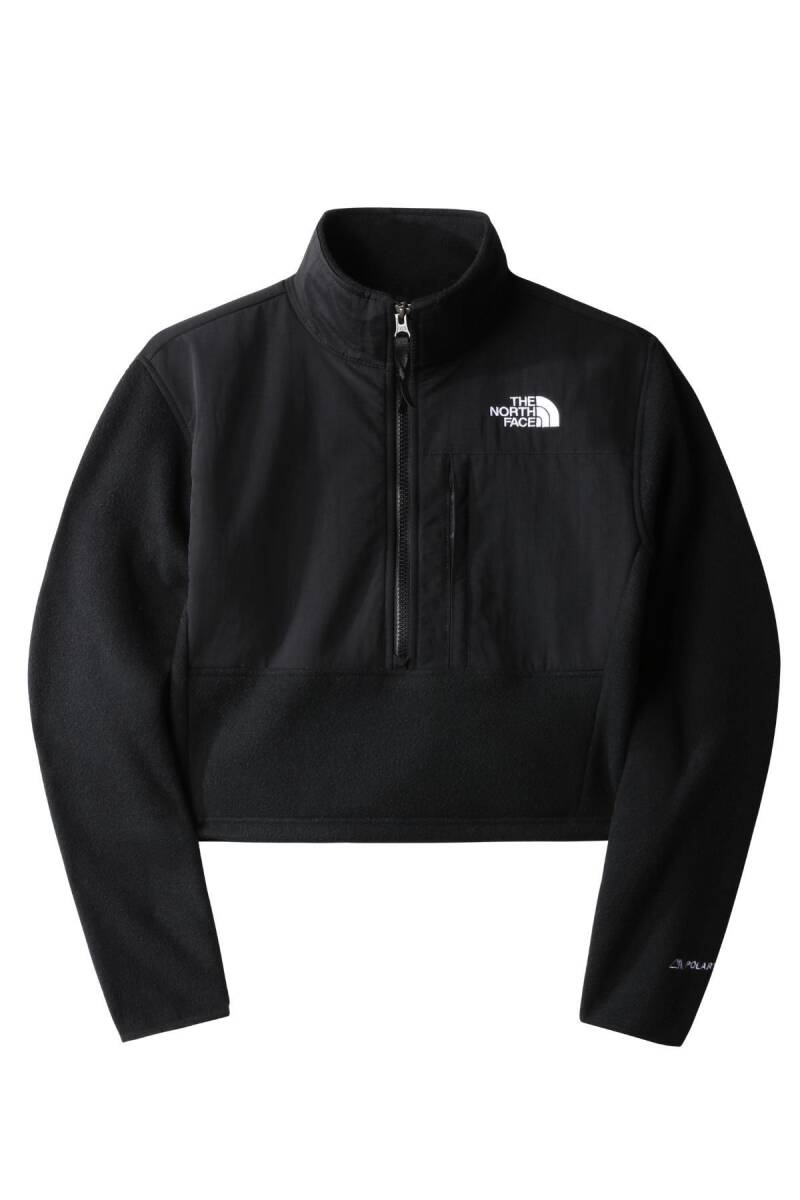 The North Face Kadın Denali Crop Peluş Ceket Siyah - 4