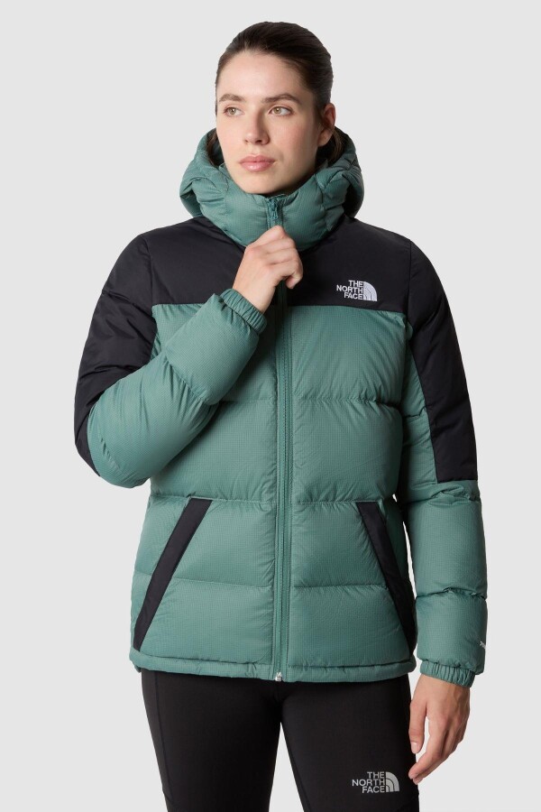 The North Face Kadın Diablo Down Hoodie - Eu Mont Yeşil 