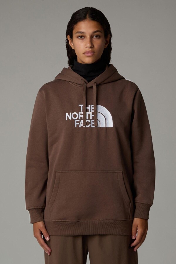 The North Face Kadın Drew Peak Pullover Hoodie Sweatshirt Kahverengi 