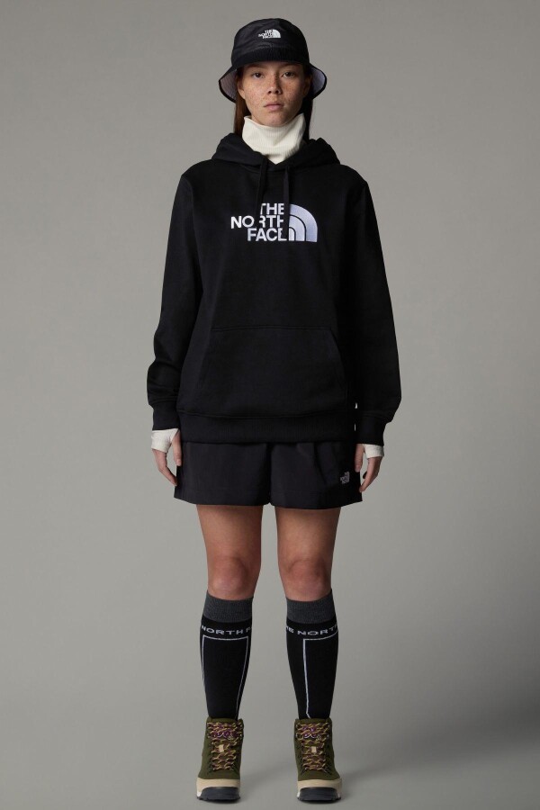 The North Face Kadın Drew Peak Pullover Hoodie Sweatshirt Siyah - THE NORTH FACE (1)