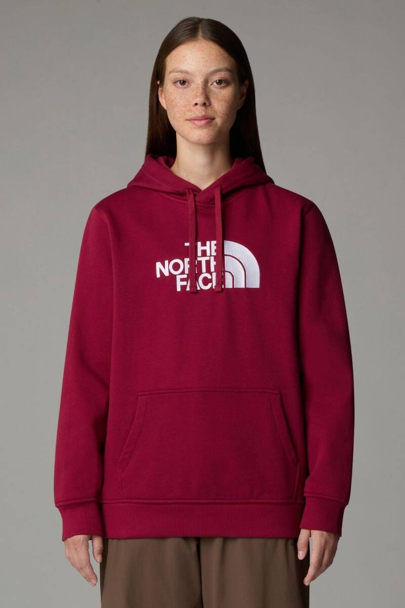 The North Face Kadın Drew Peak Pullover Hoodie Sweatshirt Mürdüm - 1