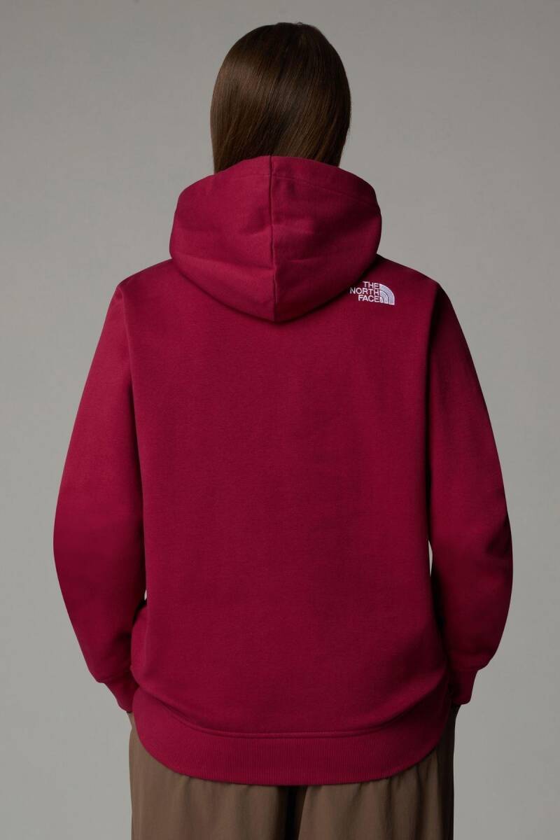 The North Face Kadın Drew Peak Pullover Hoodie Sweatshirt Mürdüm - 2