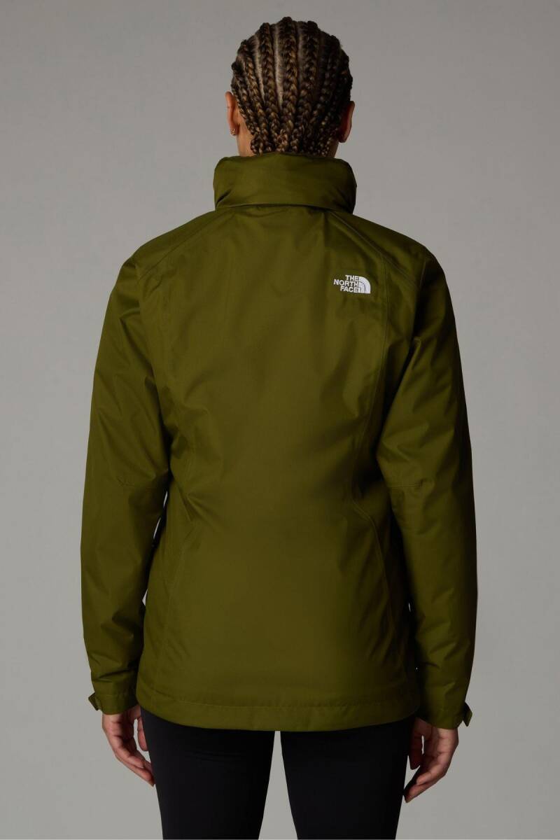 The North Face Kadın Evolve II Triclimate Ceket Mont Haki/Gri - 5