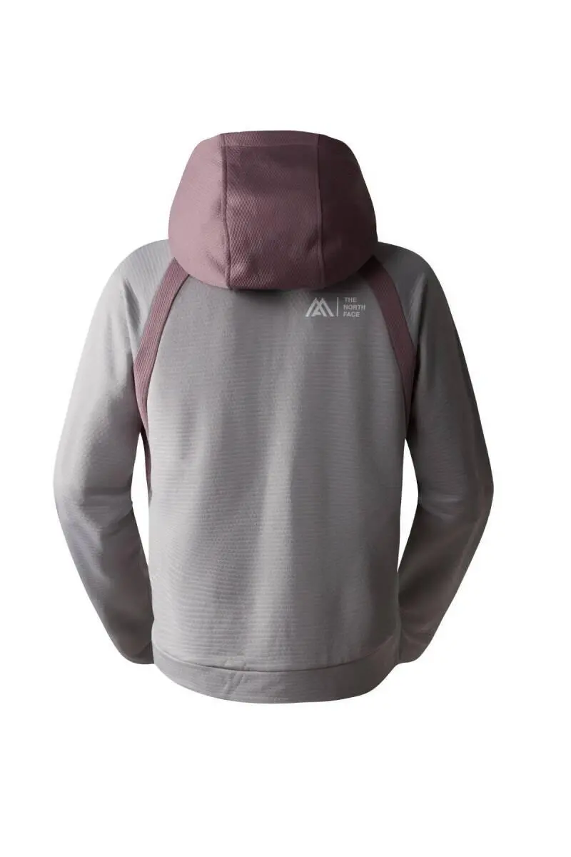 The North Face Kadın Ma Full Zip Fleece - Eu Polar Kapüşonlu Üst Lila - 2