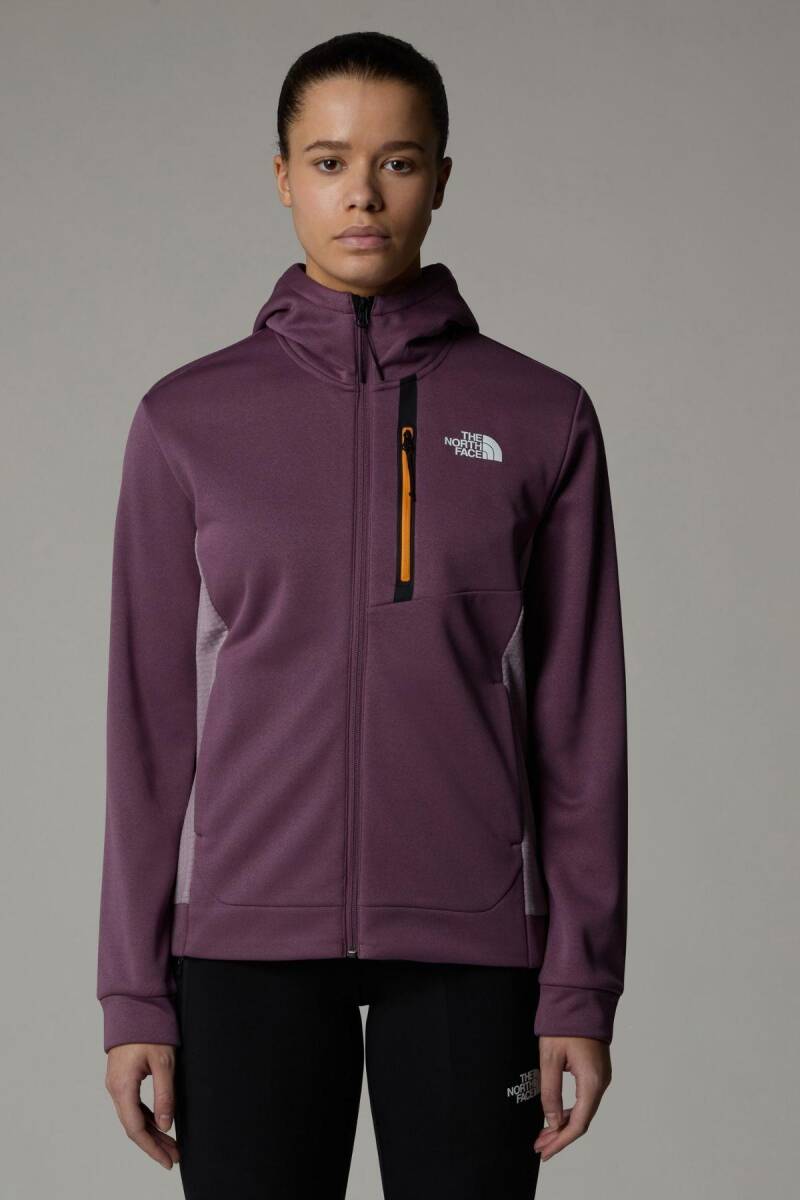 The North Face Kadın MA FZ Fleece Polar Mor - 2