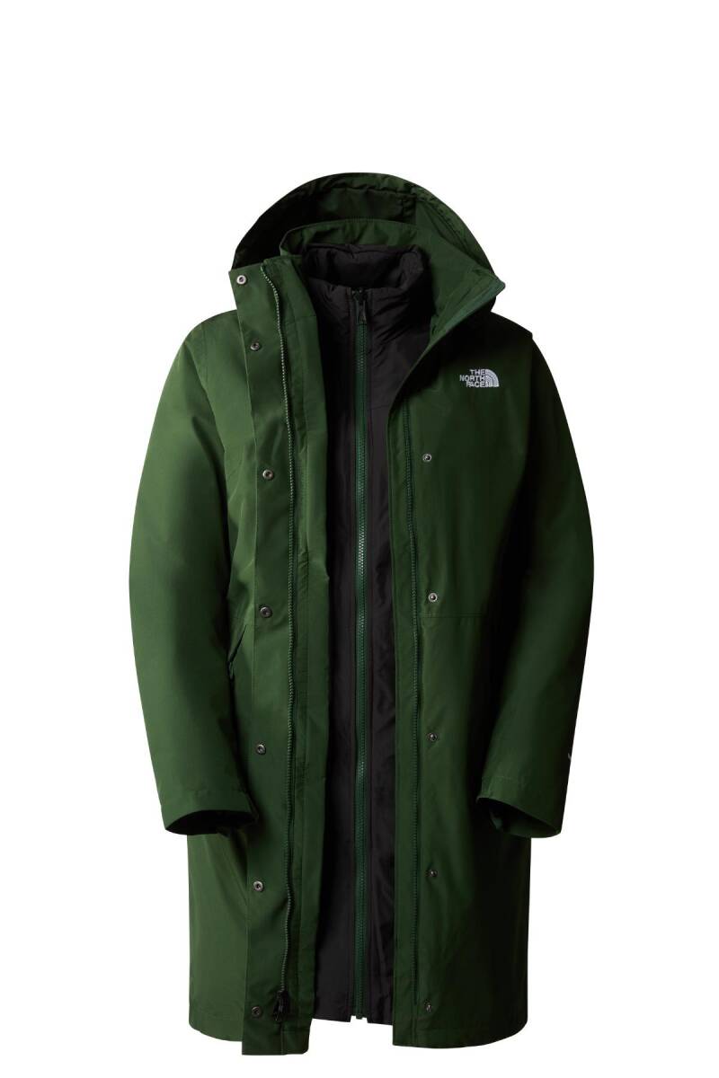 The North Face Kadın Suzanne Triclimate Parka Yeşil - 1