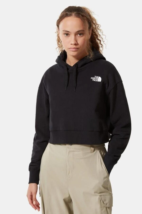 The North Face Kadın Trend Crop Hoodie - Eu Sweatshirt Siyah 