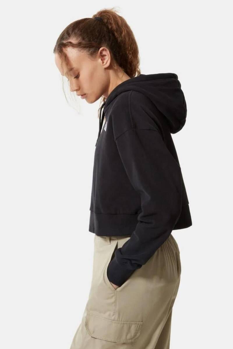 The North Face Kadın Trend Crop Hoodie - Eu Sweatshirt Siyah - 3