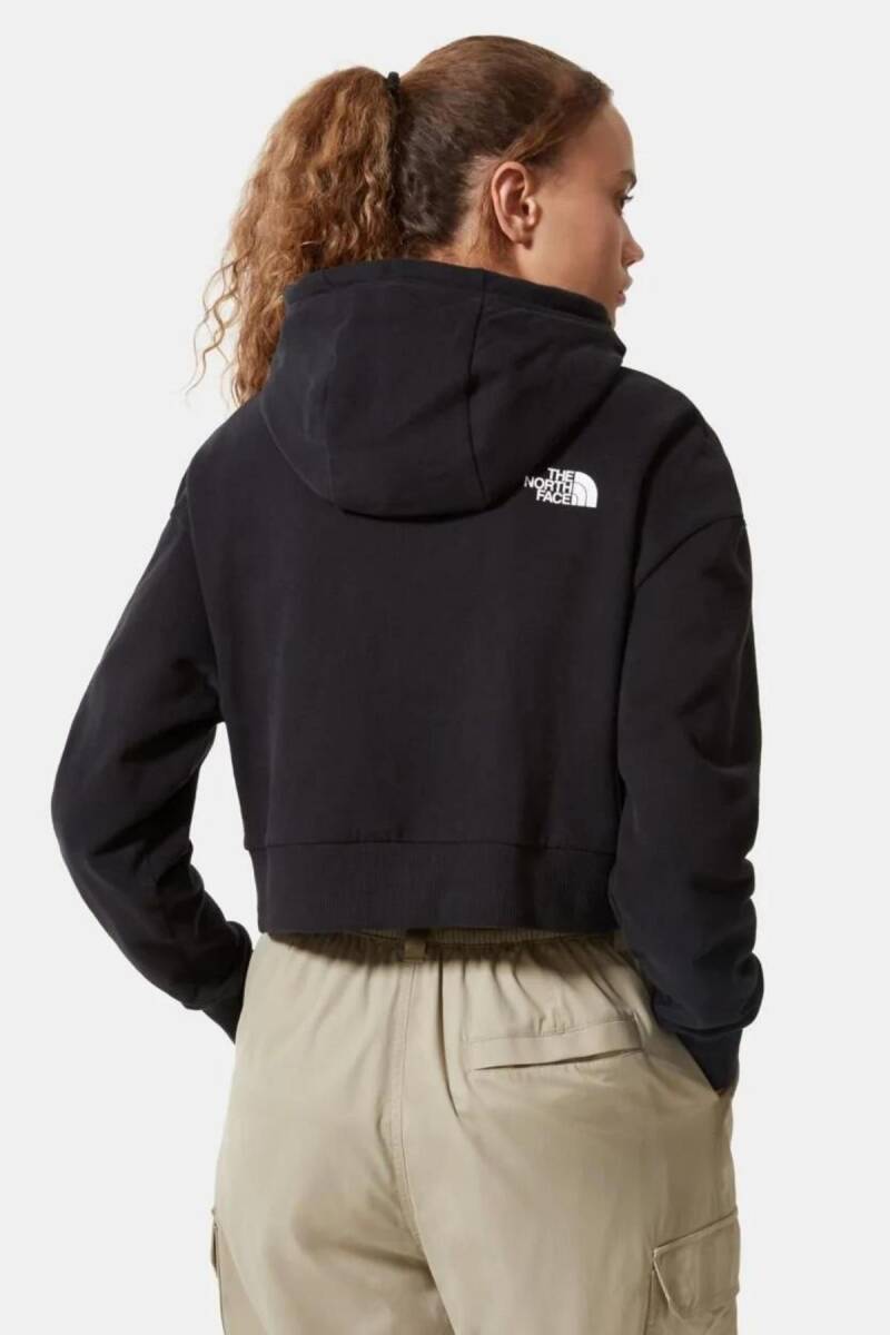 The North Face Kadın Trend Crop Hoodie - Eu Sweatshirt Siyah - 4