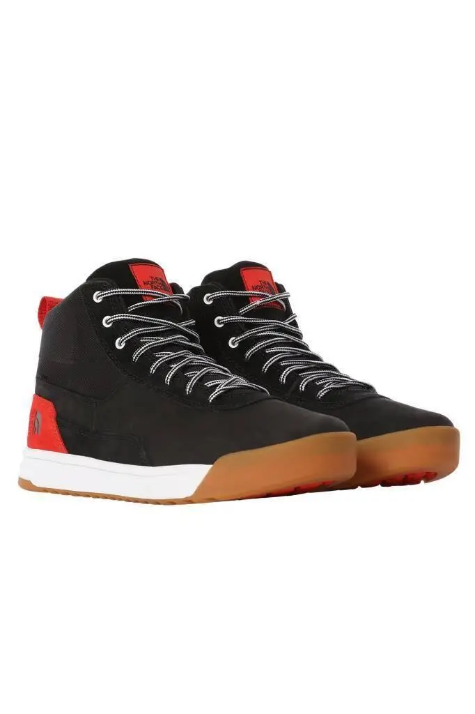 The North Face Larimer Mid Waterproof Erkek Bot Siyah/Kırmızı - 5