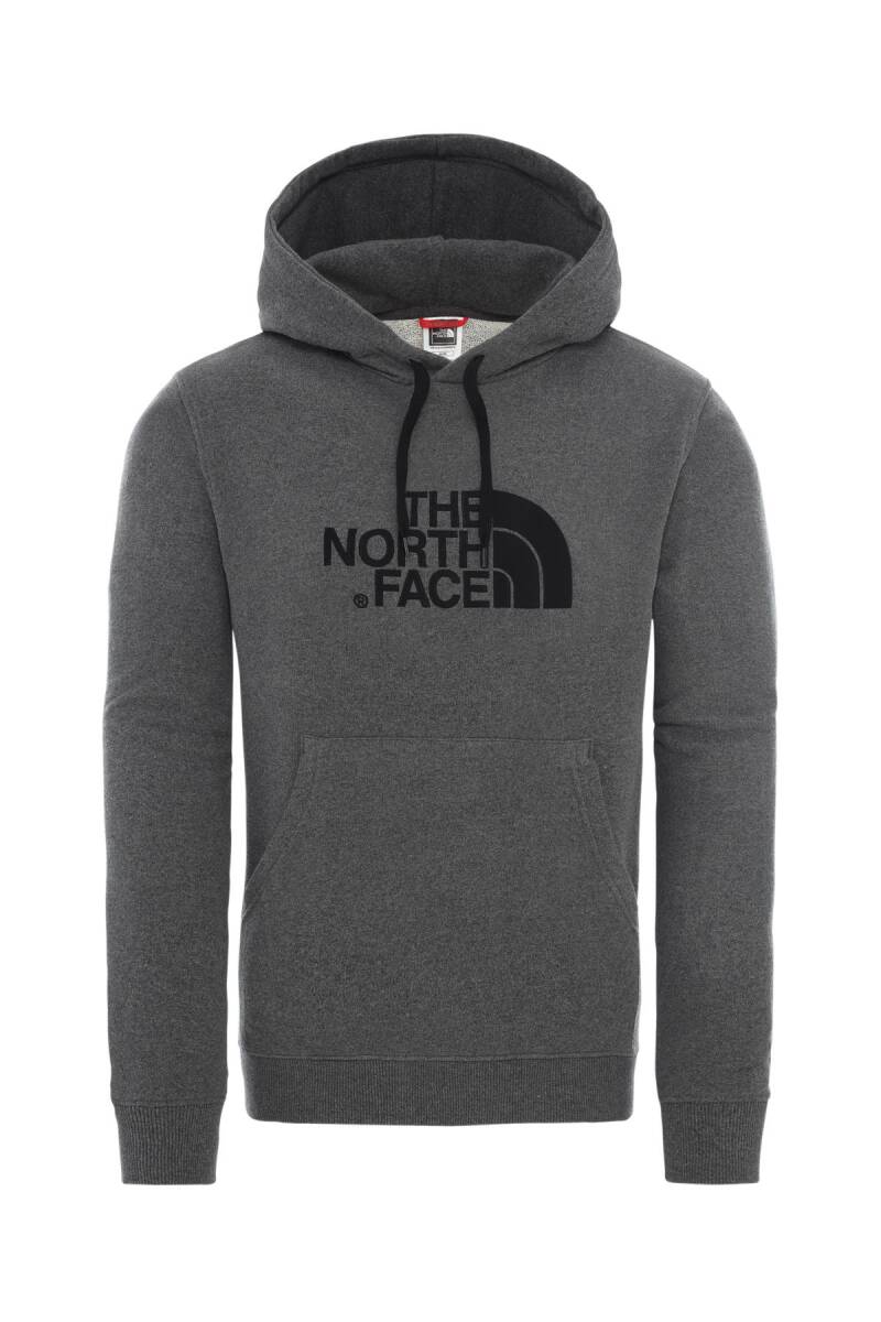 The North Face Light Drew Peak Pullover Kapüşonlu Erkek Sweatshirt Gri - 1