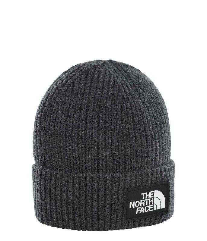 The North Face Logo Box Cuff Bere Gri - 2