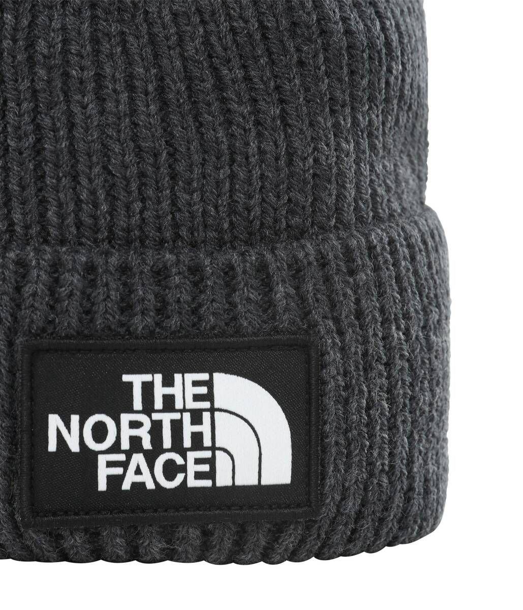The North Face Logo Box Cuff Bere Gri - 2