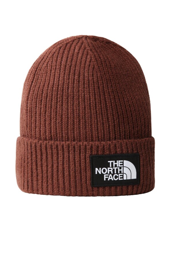 The North Face Logo Box Cuff Bere Kahverengi 