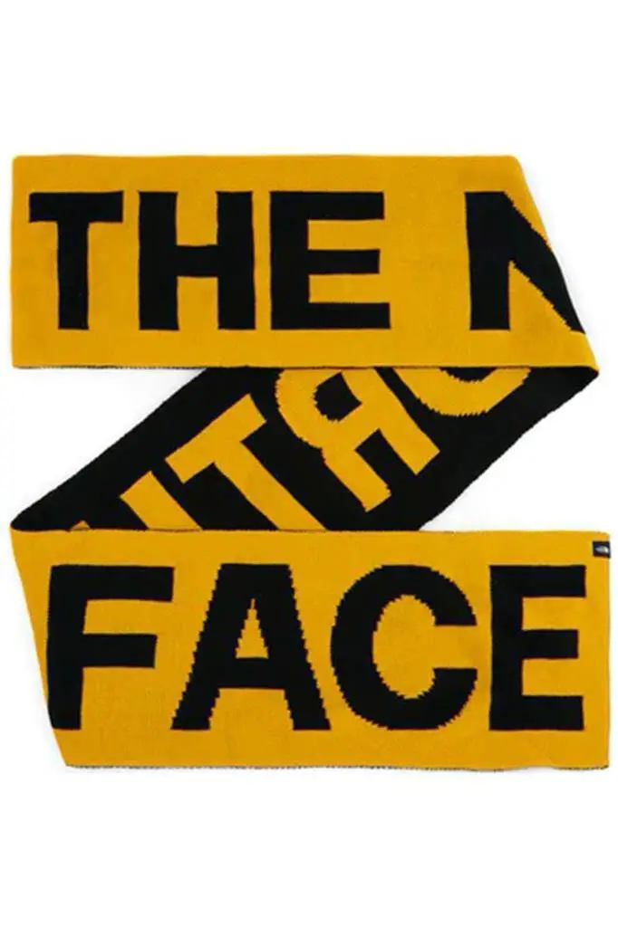 The North Face Logo Scarf Atkı Sarı - 1