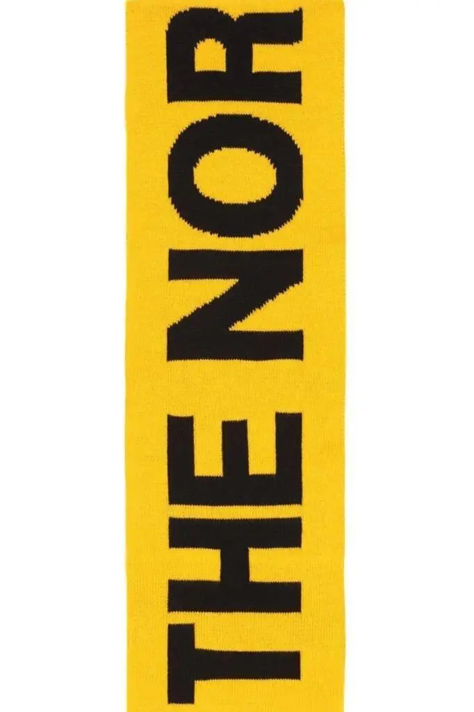 The North Face Logo Scarf Atkı Sarı - 2