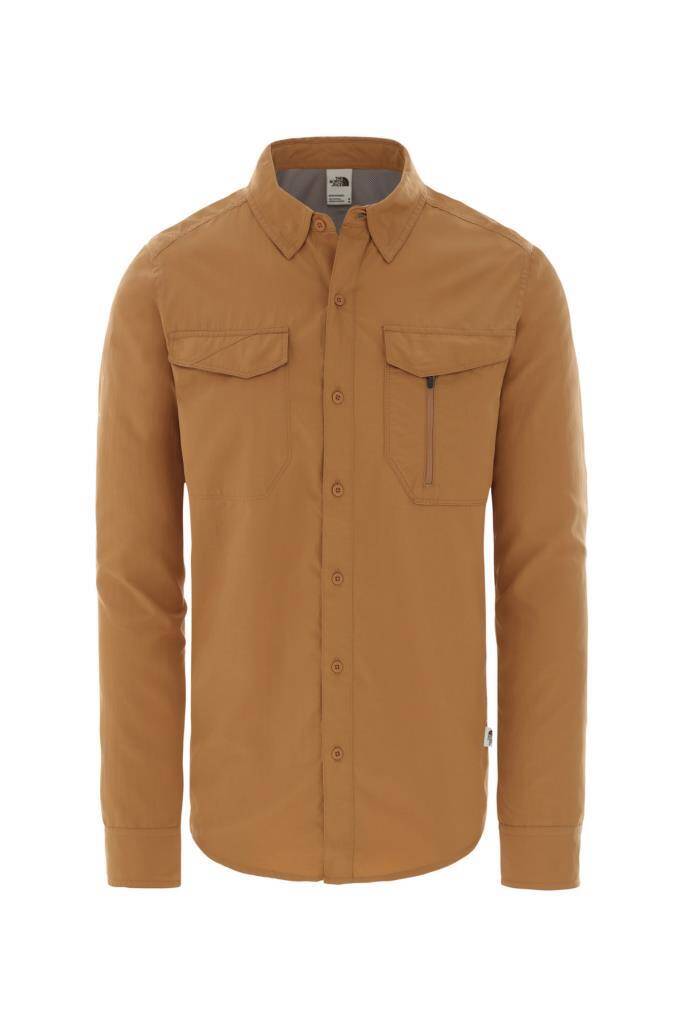 The North Face L/S Sequoıa Uzun Kollu Erkek Gömlek Kahverengi - 1