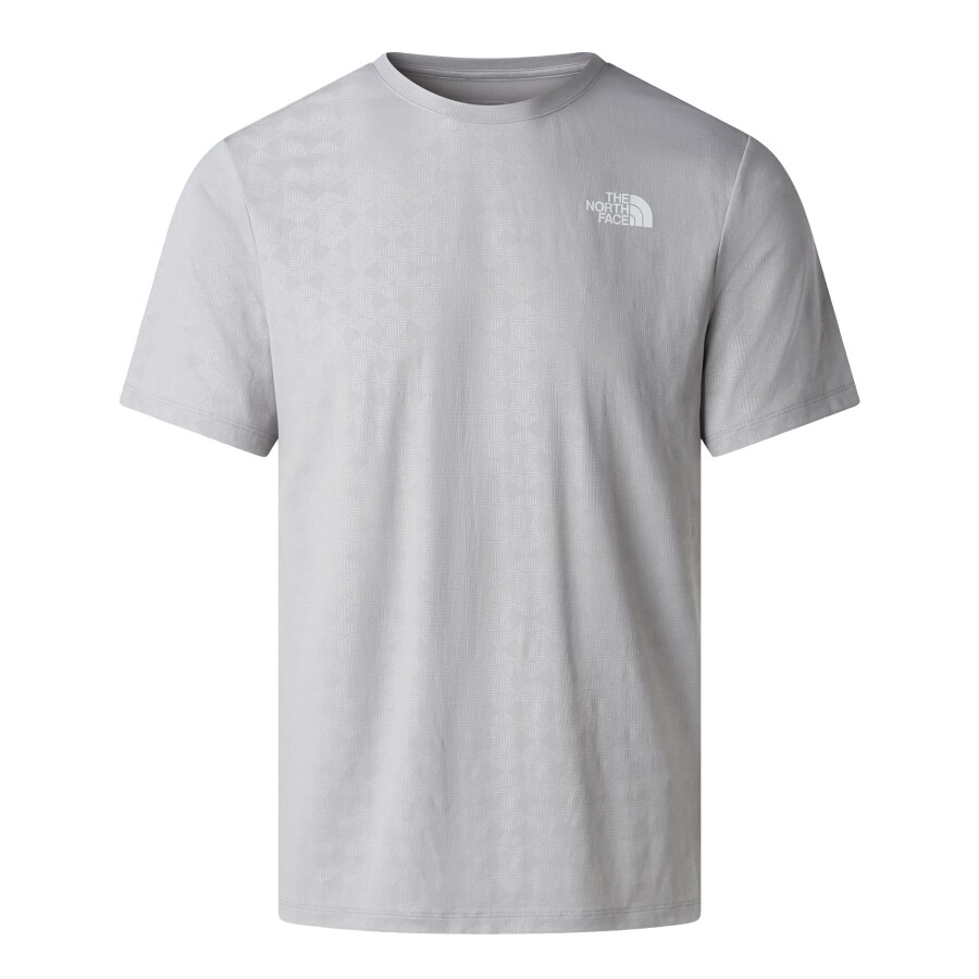 The North Face M 24/7 PENTADOME EMBOSSED REG SS TEE Tişört Gri - THE NORTH FACE
