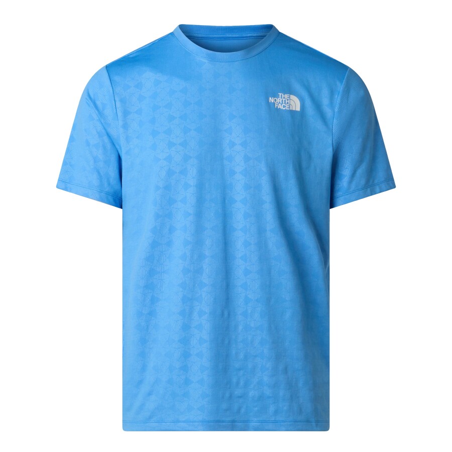 The North Face M 24/7 PENTADOME EMBOSSED REG SS TEE Tişört Mavi - THE NORTH FACE