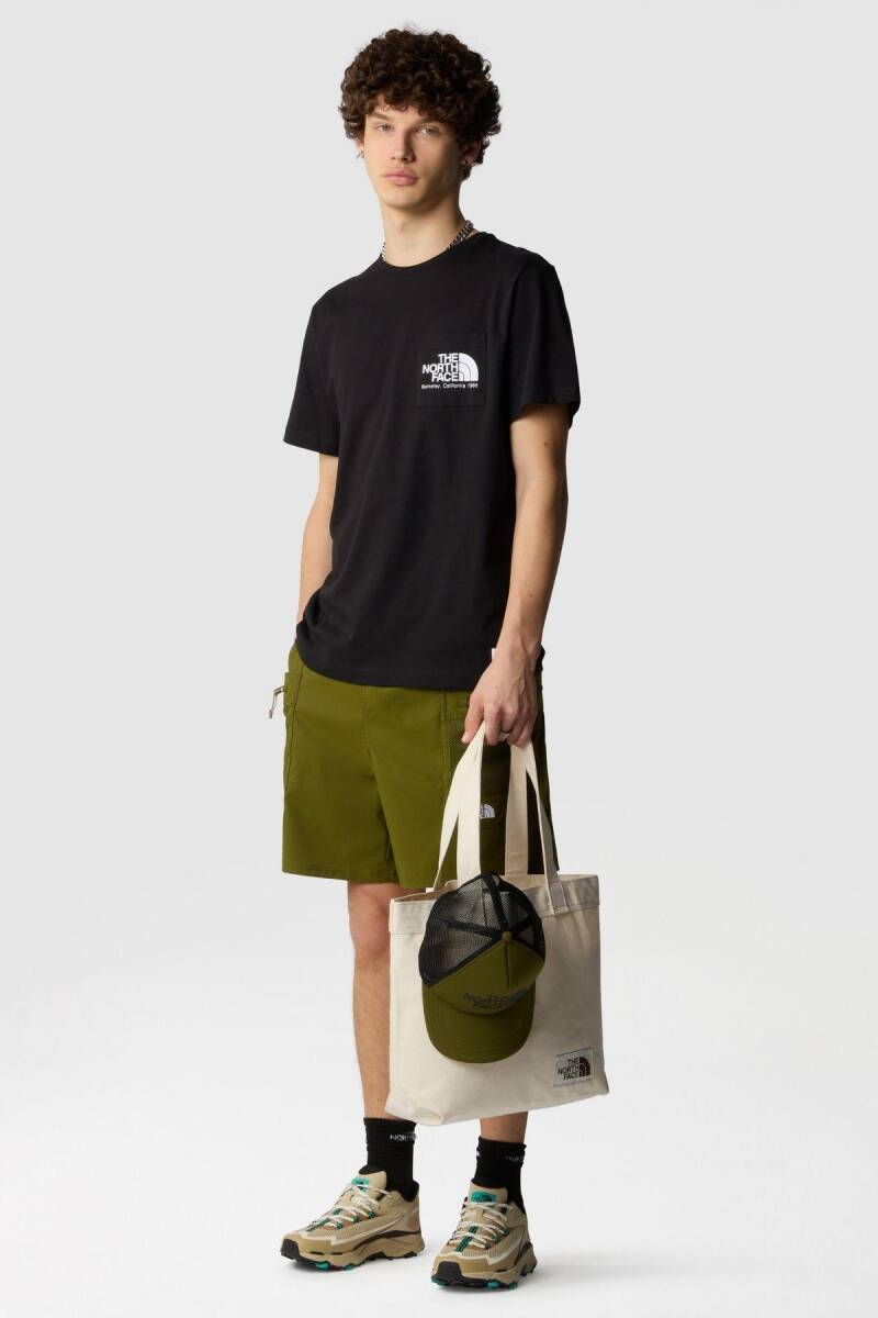 The North Face M Berkeley California Pocket S/S Tee Erkek Tişört Siyah - 3