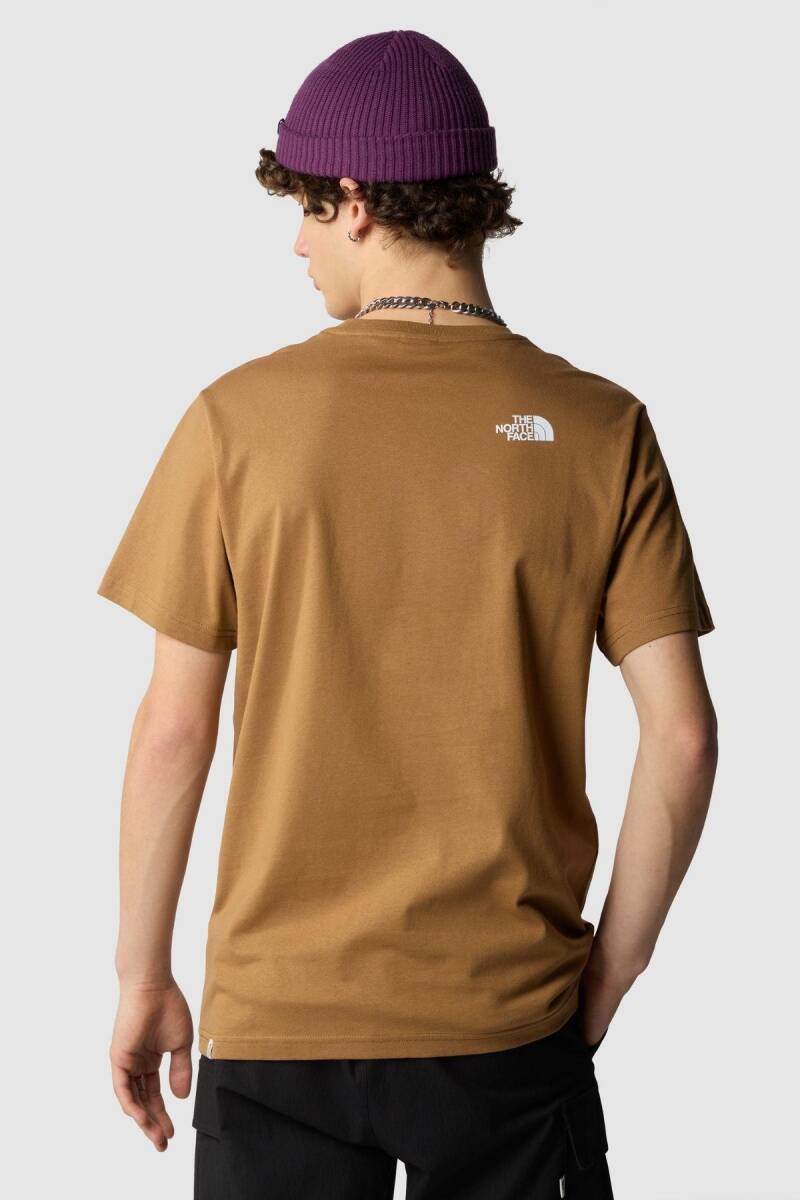 The North Face M Berkeley California S/S Tee In Scrap Erkek Tişört Kahverengi - 3