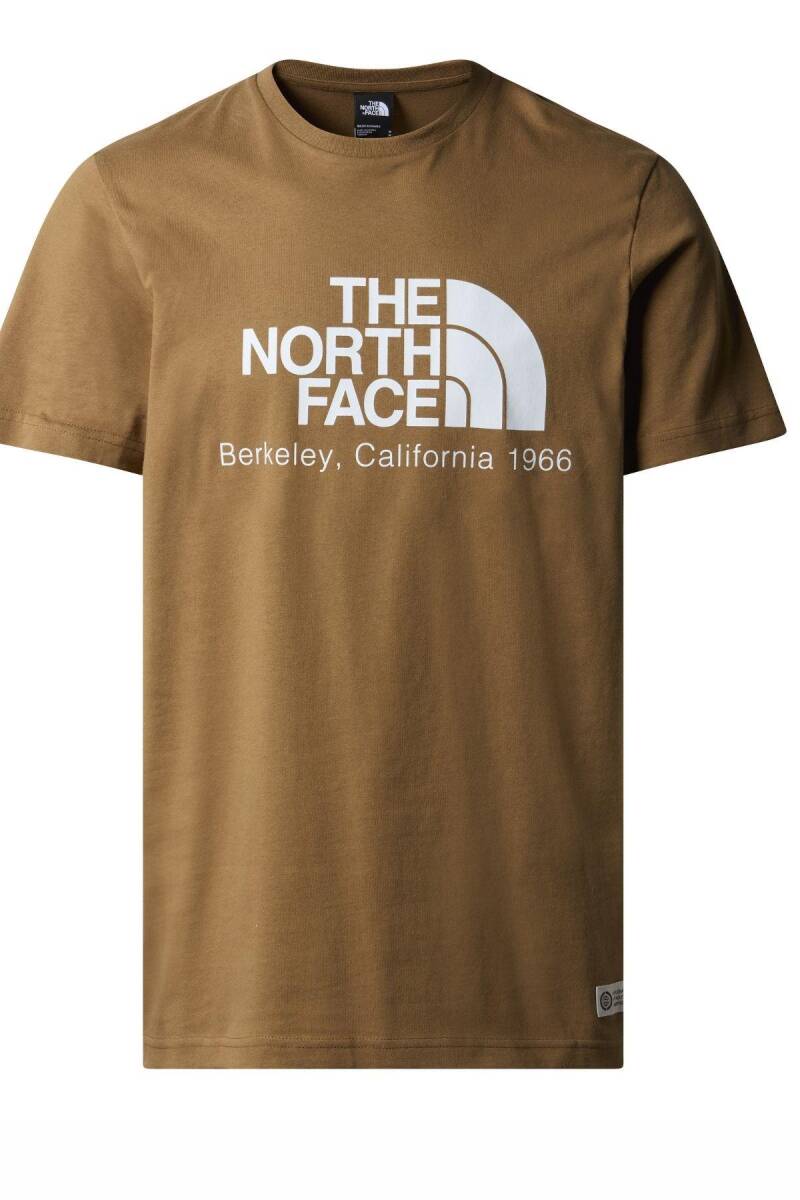 The North Face M Berkeley California S/S Tee In Scrap Erkek Tişört Kahverengi - 4