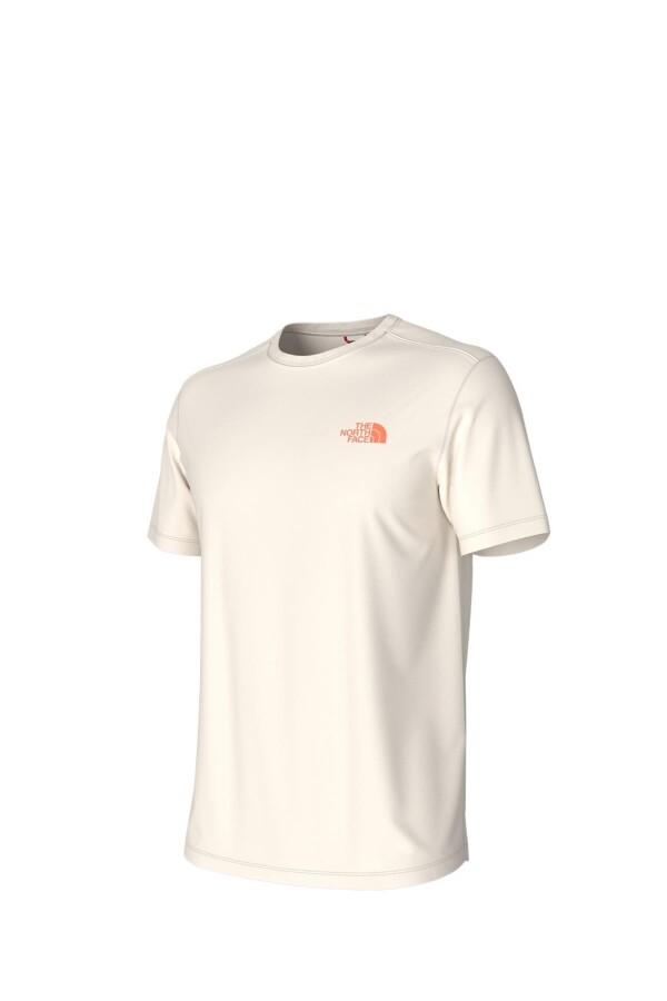 The North Face M D2 Graphic S/S Tee - EU Erkek Tişört Krem 