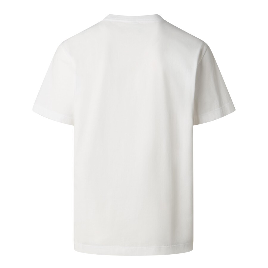 The North Face M ESSENTIAL CENTER LOGO RELAXED Tişört Beyaz - THE NORTH FACE (1)