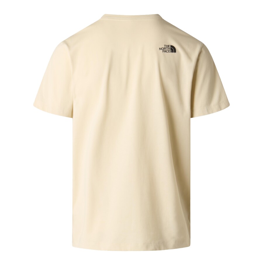 The North Face M EVOLUTION BOX HALF DOME REGULAR SHORT Tişört Bej - THE NORTH FACE (1)