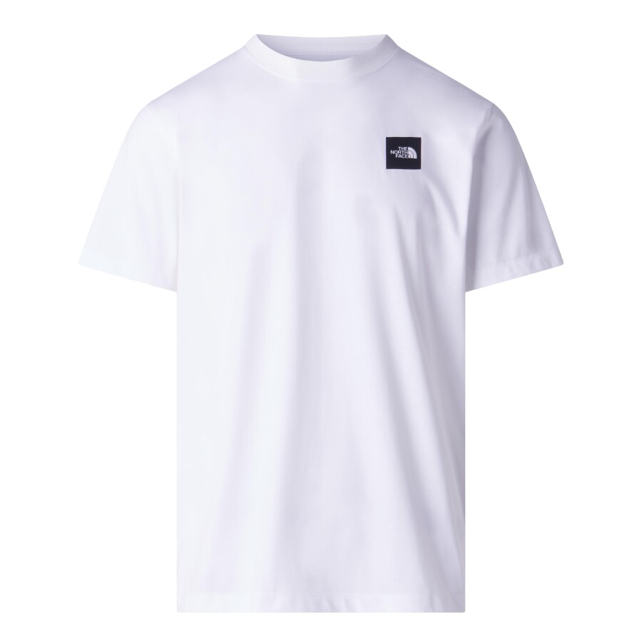The North Face M EVOLUTION BOX HALF DOME REGULAR SHORT Tişört Beyaz - THE NORTH FACE
