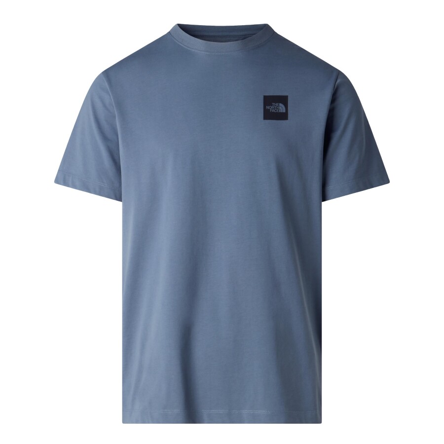The North Face M EVOLUTION BOX HALF DOME REGULAR SHORT Tişört Mavi - THE NORTH FACE