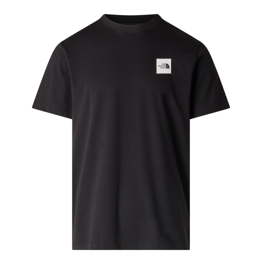 The North Face M EVOLUTION BOX HALF DOME REGULAR SHORT Tişört Siyah - THE NORTH FACE