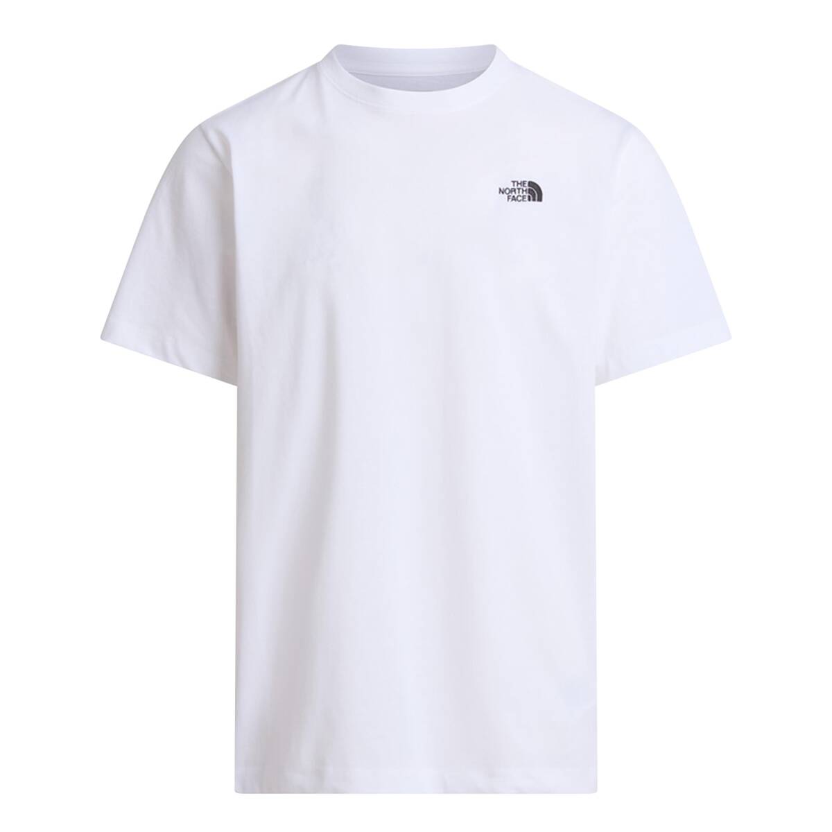 The North Face M EVOLUTION SIMPLE DOME REGULAR SHORT SL Beyaz Tişört - 1