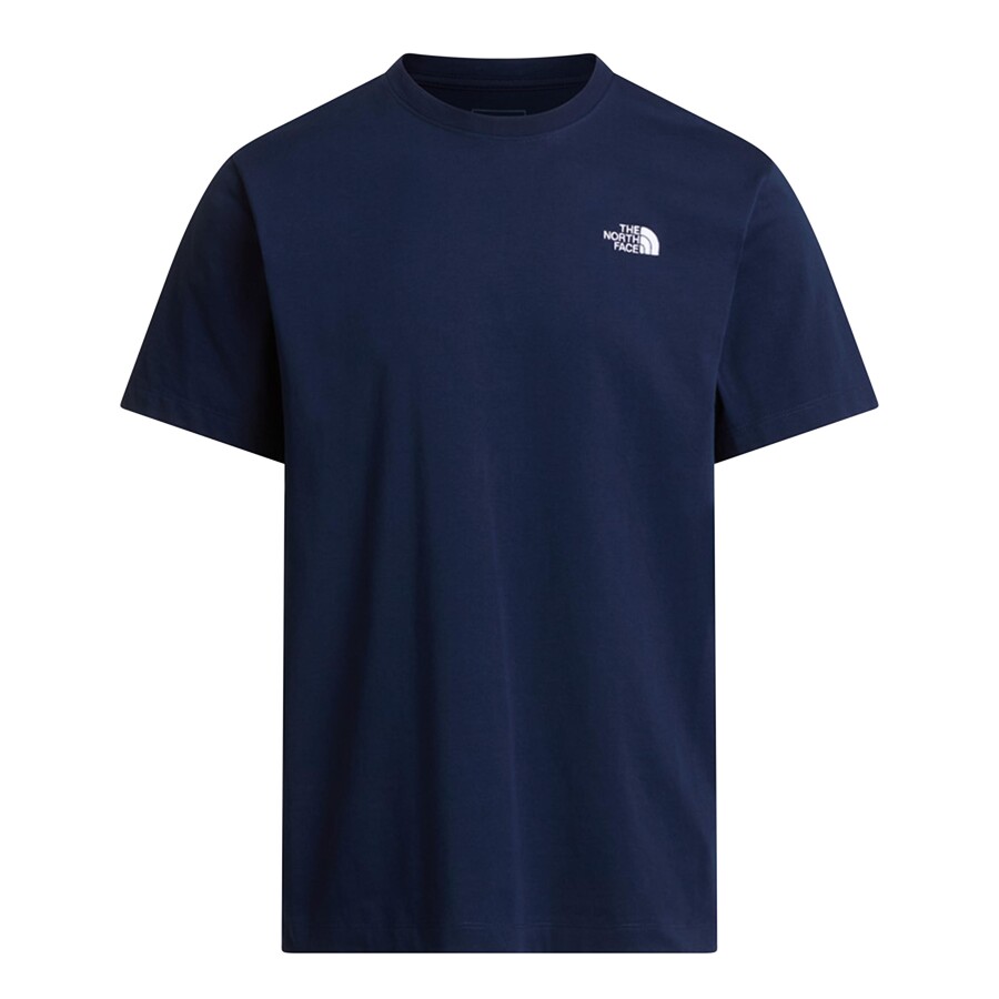 The North Face M EVOLUTION SIMPLE DOME REGULAR SHORT SL Lacivert Tişört 