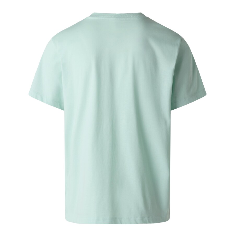 The North Face M EVOLUTION SIMPLE DOME REGULAR SHORT SL Mavi Tişört - THE NORTH FACE (1)