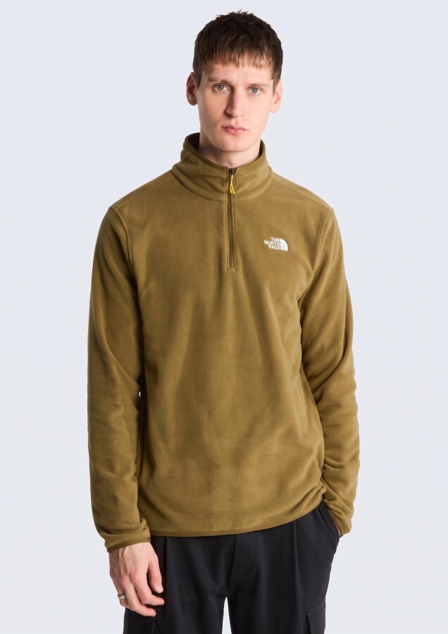 The North Face M GLACIER FLEECE 1/4 ZIP JACKET Erkek Polar - THE NORTH FACE