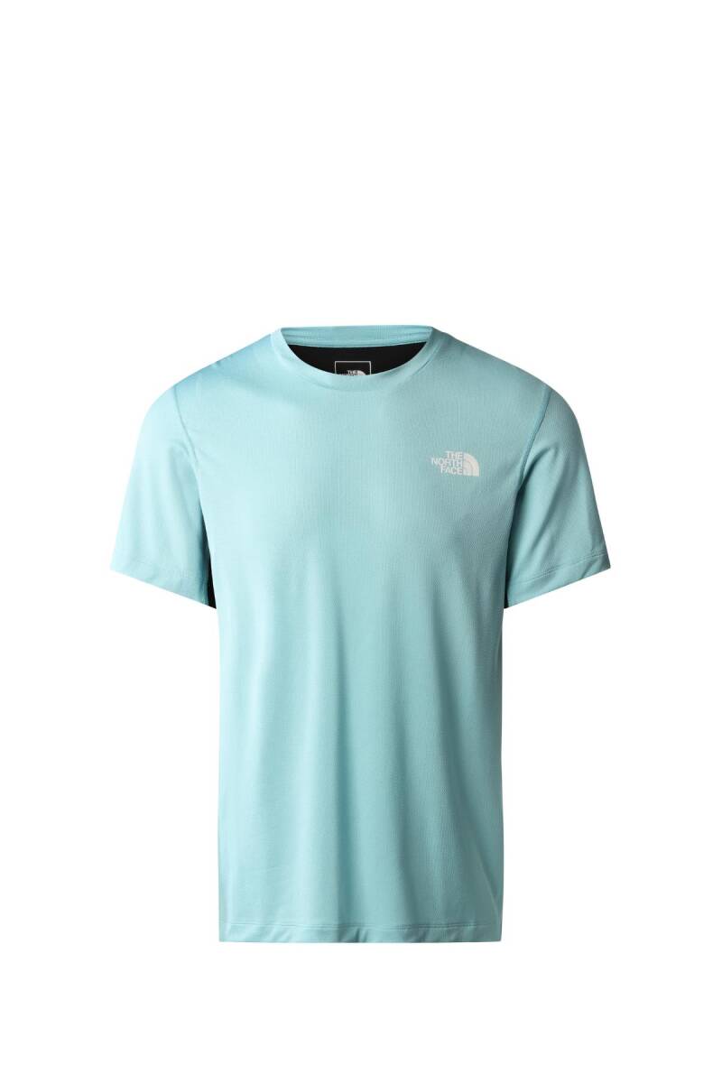 The North Face M Lightbright S/S Tee Erkek Tişört Turkuaz - 1