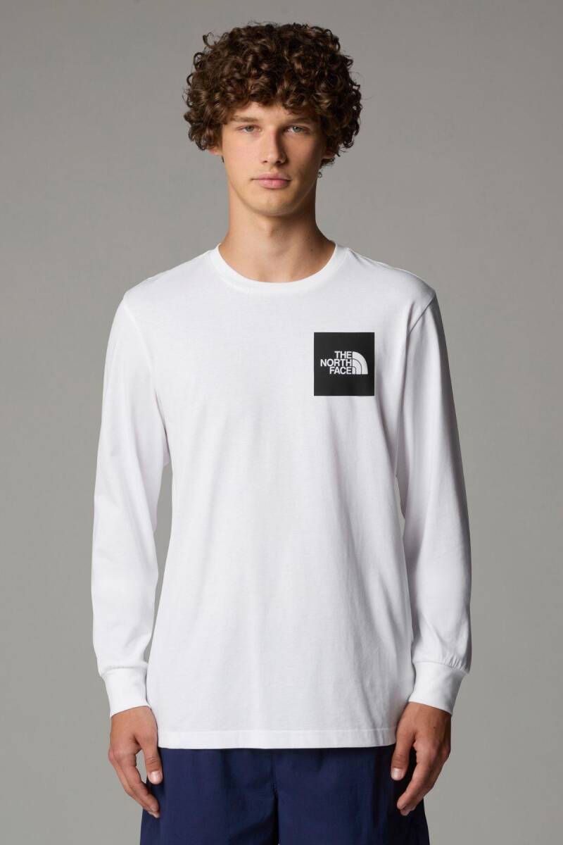 The North Face M L/S Fıne Tee Erkek Sweatshirt - 1
