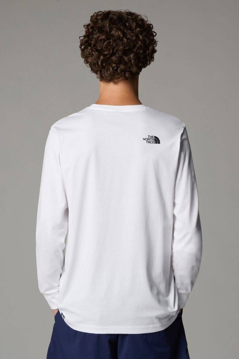 The North Face M L/S Fıne Tee Erkek Sweatshirt - 2