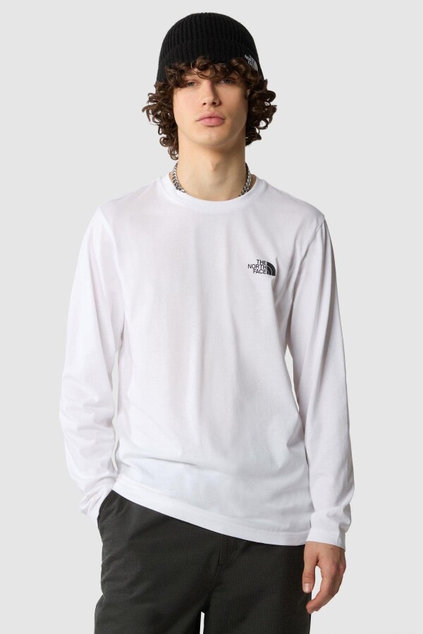 The North Face M L/S Sımple Dome Tee Erkek Sweatshirt 