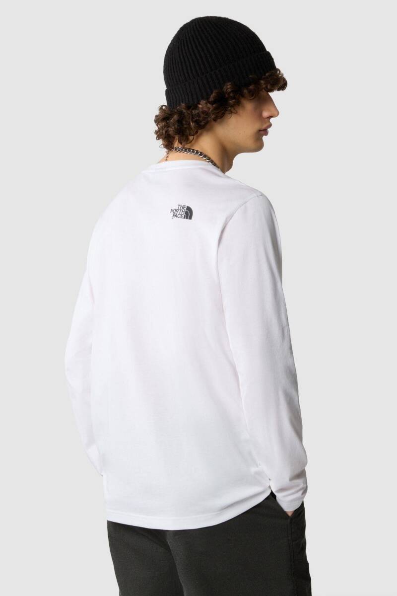 The North Face M L/S Sımple Dome Tee Erkek Sweatshirt - 2