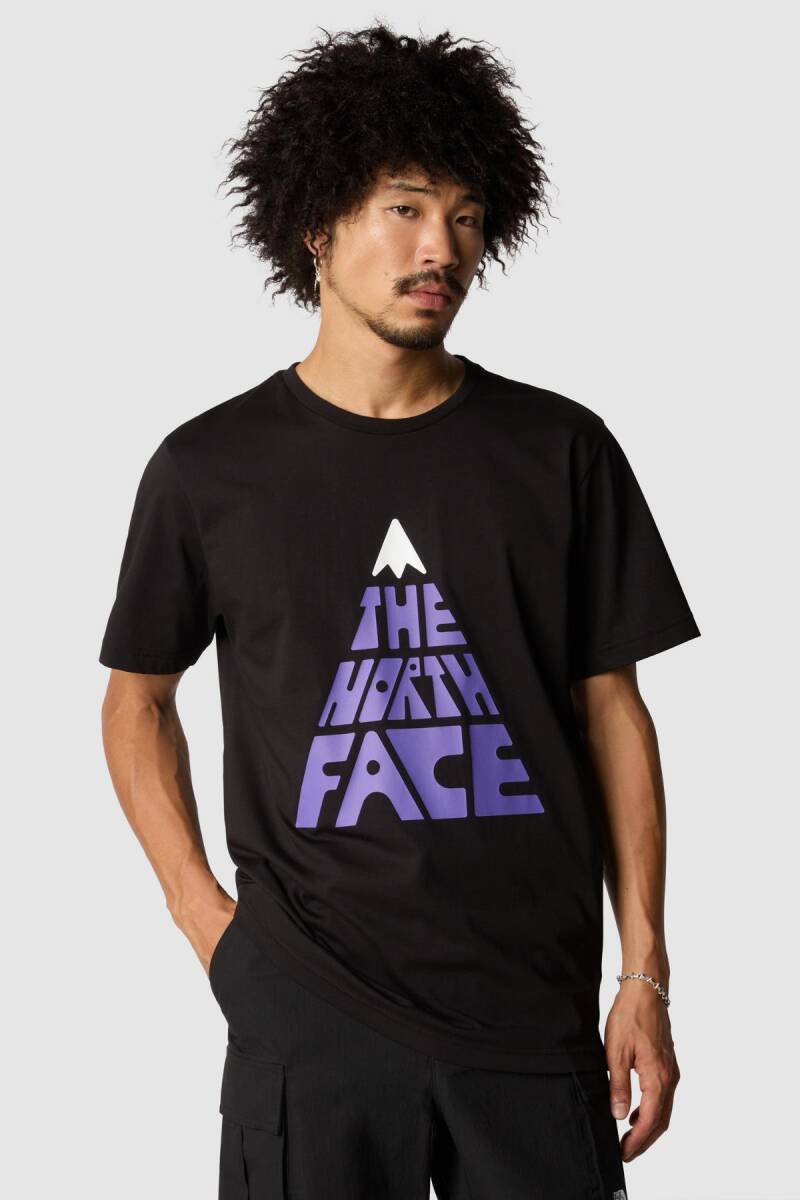 The North Face M Mountaın Play S/S Tee Erkek Tişört - 1