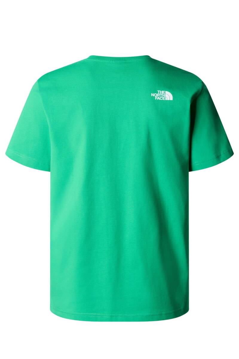 The North Face M Mountaın Play S/S Tee Erkek Tişört Yeşil - 5