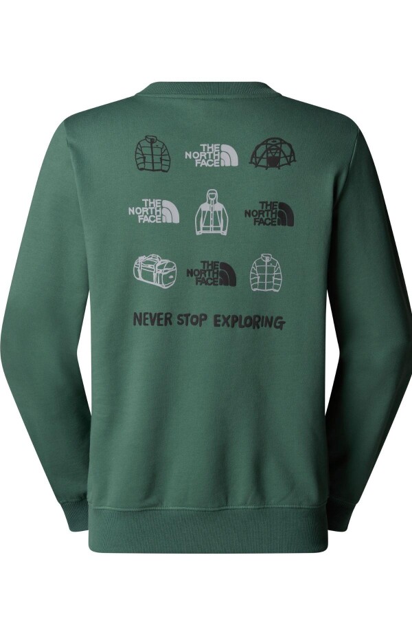 The North Face M Outdoor Graphıc Crew SweatShirt - THE NORTH FACE (1)