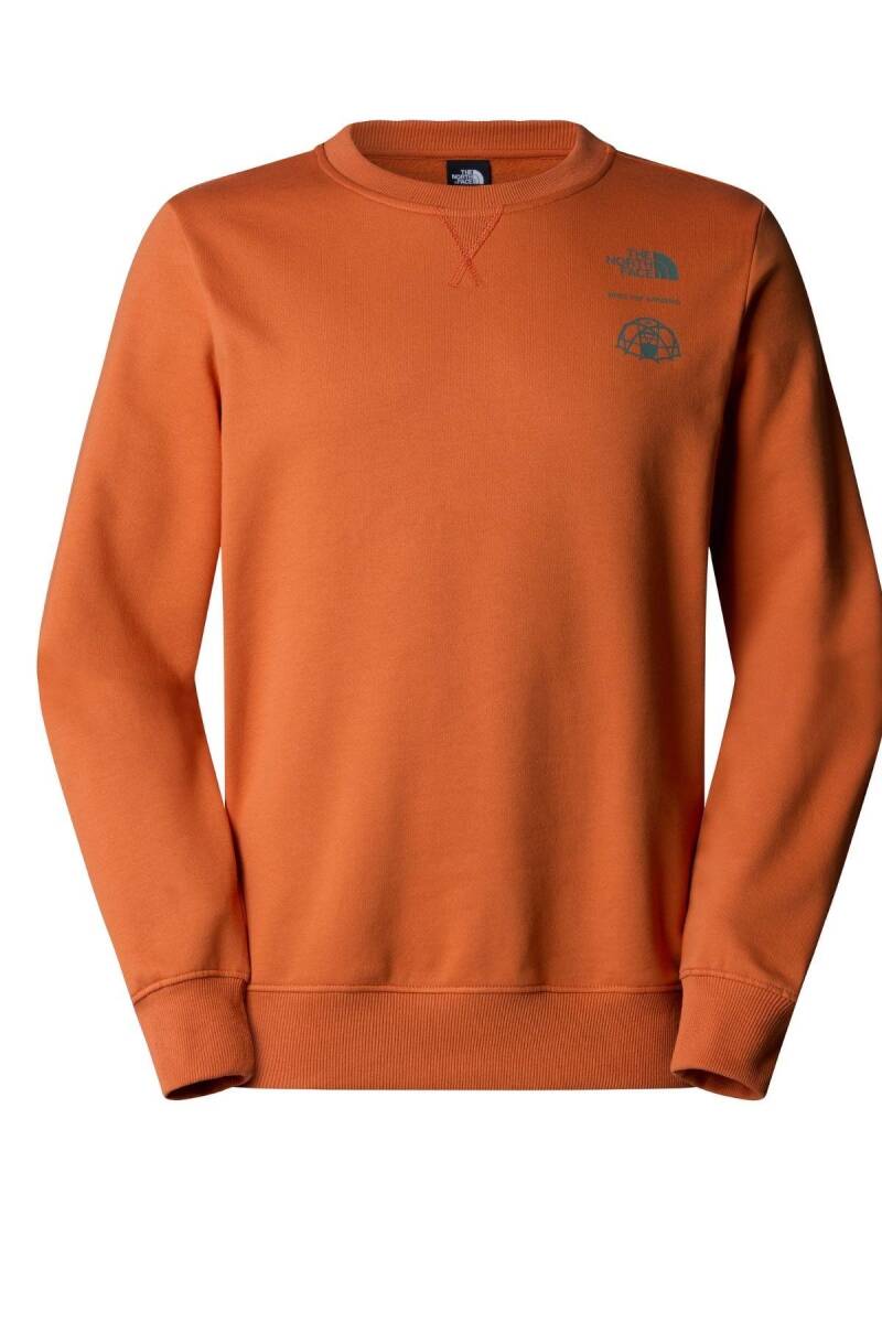The North Face M Outdoor Graphıc Crew Sweatshirt - 3