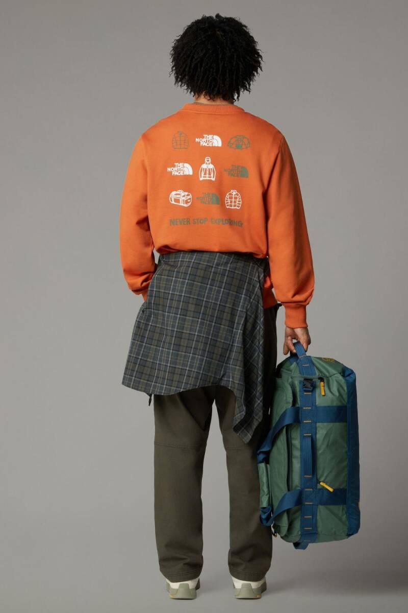 The North Face M Outdoor Graphıc Crew Sweatshirt - 4