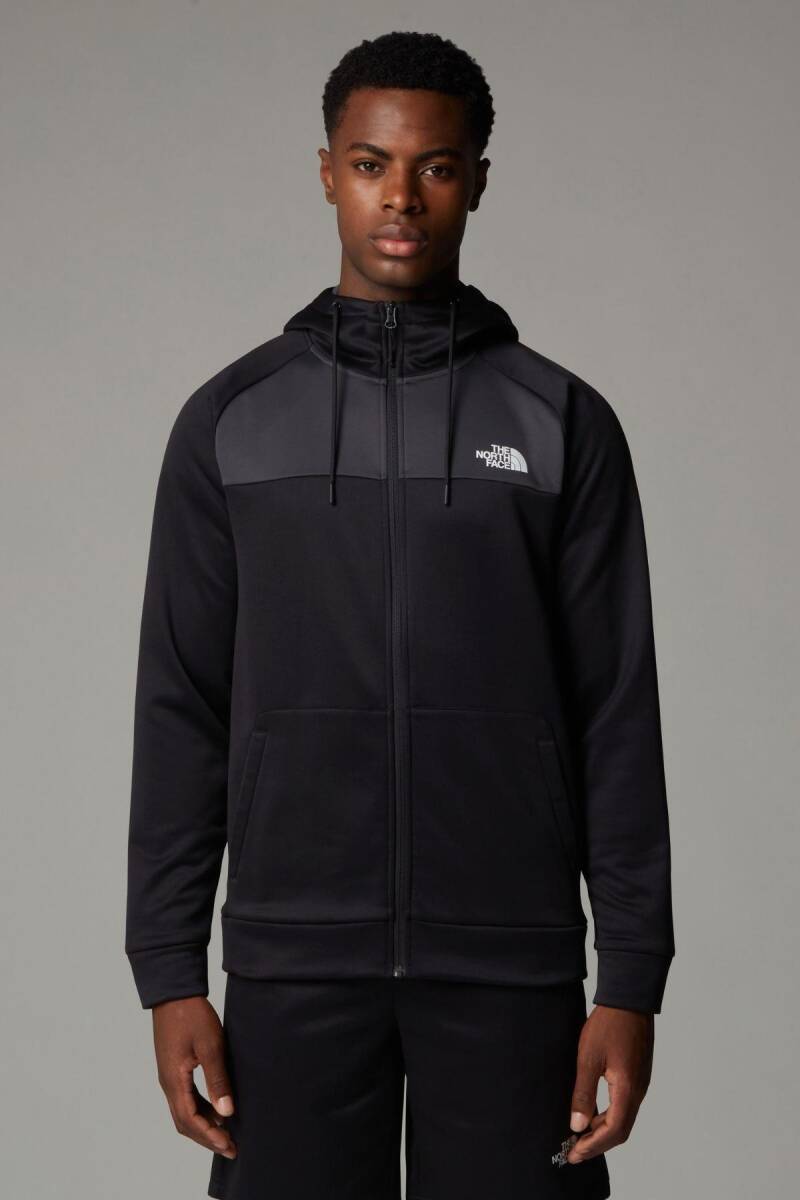 The North Face M Reaxıon Fleee F/Z Hoodıe Erkek Sweatshirt - 1