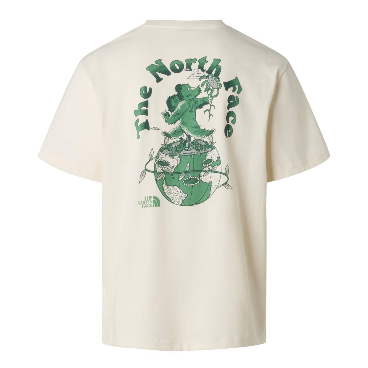 The North Face M RETRO EARTH RELAXED SHORT SLEEVE TEE-G Tişört Beyaz - 2