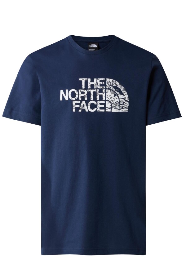 The North Face M S/S Woodcut Dome Tee Erkek Tişört 