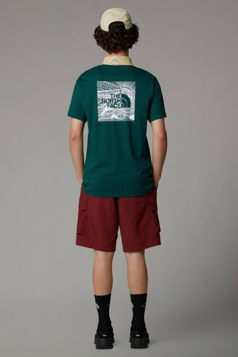 The North Face M SS Box Nse Celebratıon Erkek T-Shirt - 2